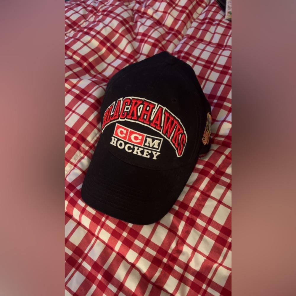 Blackhawks hat, new